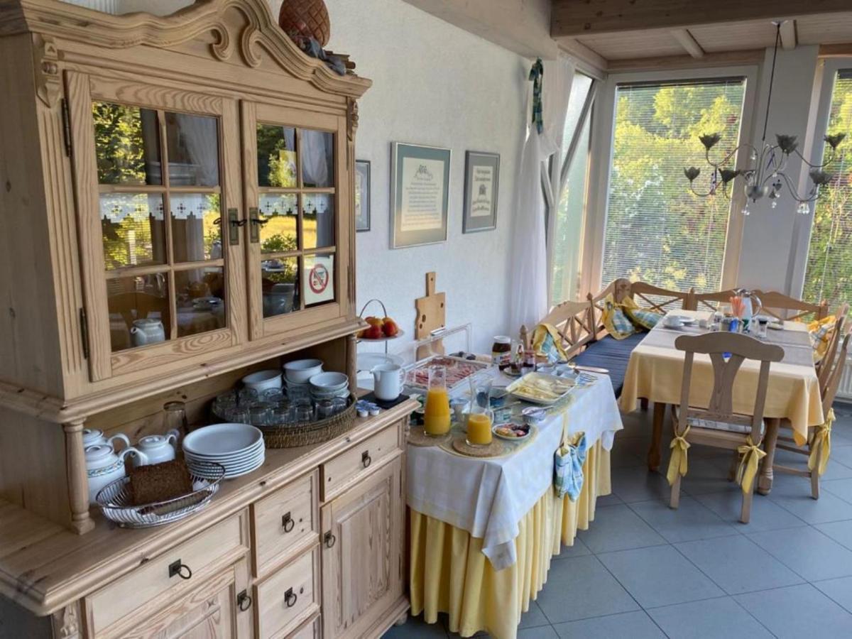 Pension-Ferienwohnung Liesbachtal Direkt Am Waldrand Bayerische Rhoen Schönau an der Brend Eksteriør bilde