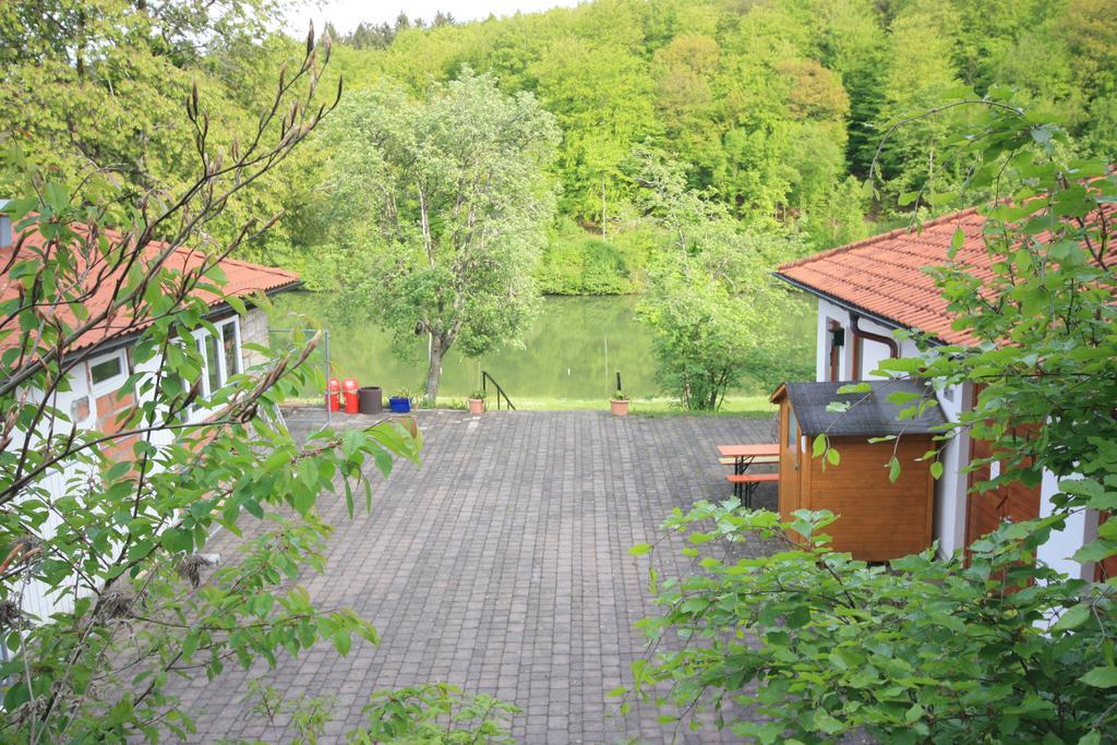 Pension-Ferienwohnung Liesbachtal Direkt Am Waldrand Bayerische Rhoen Schönau an der Brend Eksteriør bilde