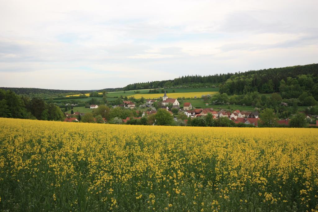 Pension-Ferienwohnung Liesbachtal Direkt Am Waldrand Bayerische Rhoen Schönau an der Brend Eksteriør bilde